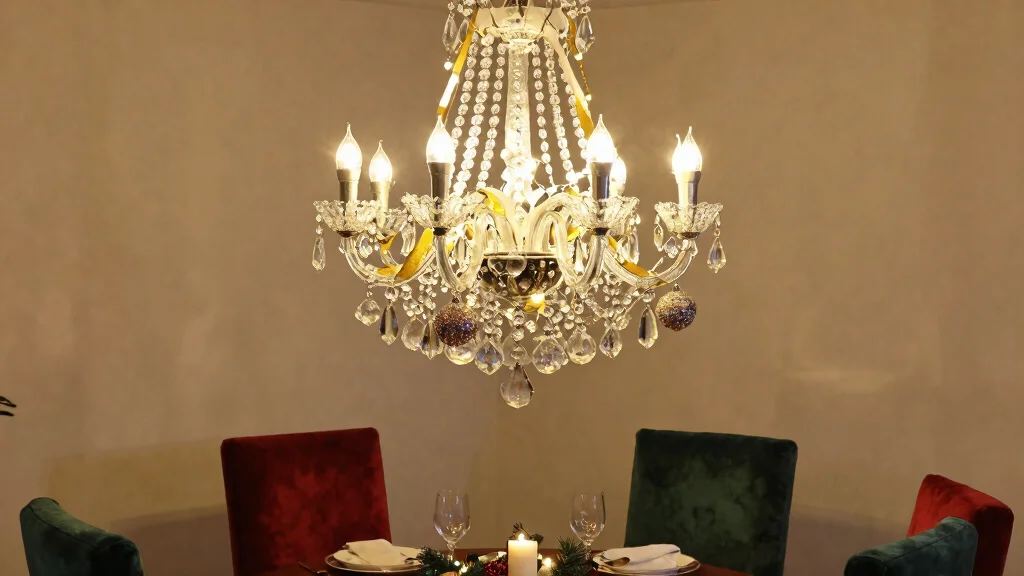 14 Chandelier Decorations for Christmas Ideas That Sparkle