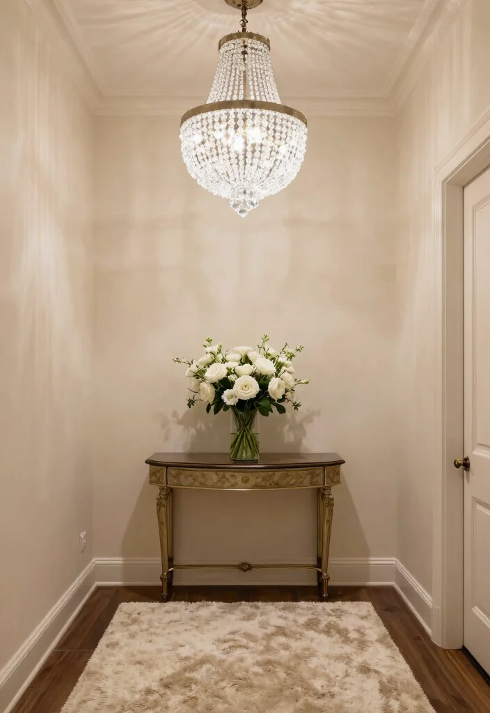 14 Entryway Pendant Light Ideas for a Stunning First Impression - 12. Elegant Crystal Pendants 1