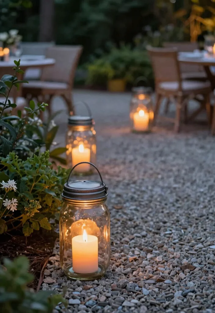 14 Mason Jar Lamp Ideas With Rustic Charm - 10. Mason Jar Hurricane Lanterns 1