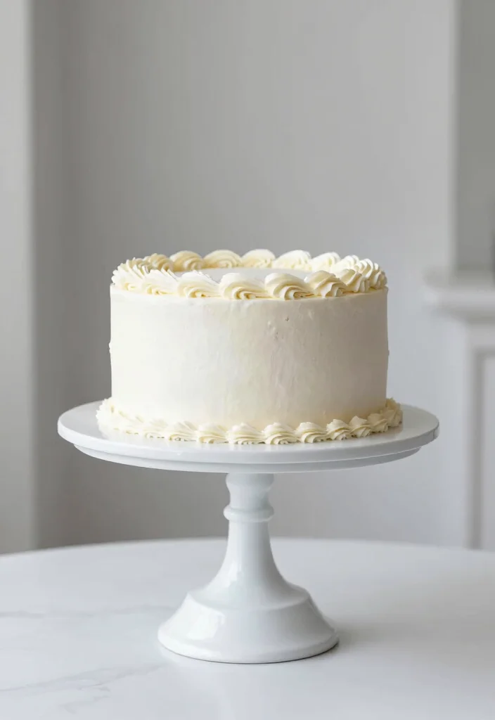 15 Chandelier Cake Stand Ideas That Look Elegant - 7. Minimalist Chic 1