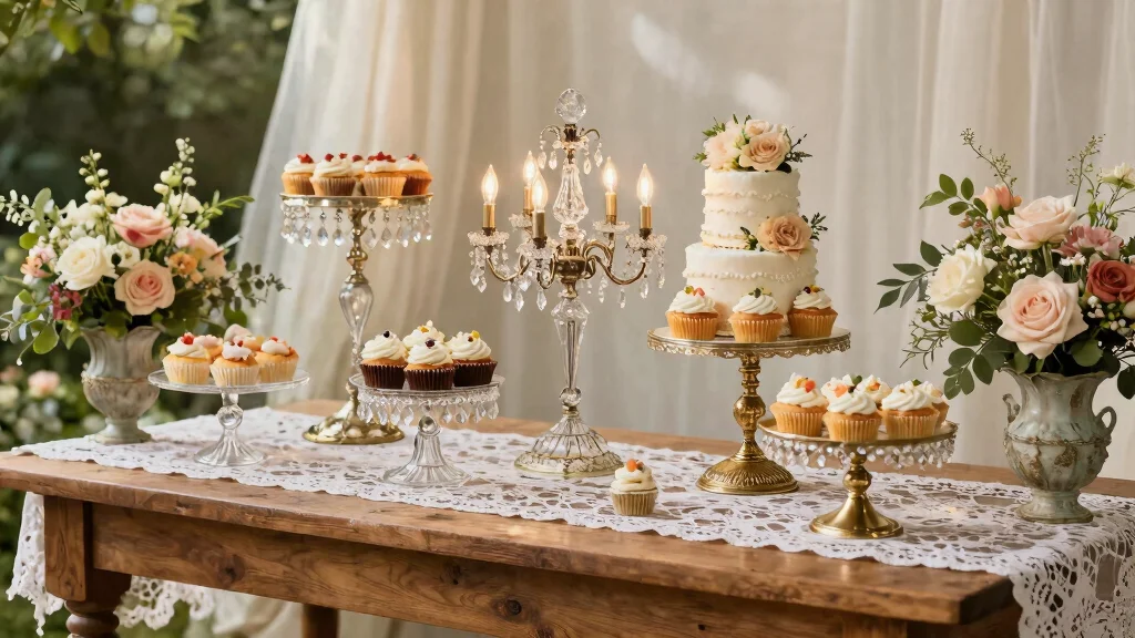 15 Chandelier Cake Stand Ideas That Look Elegant