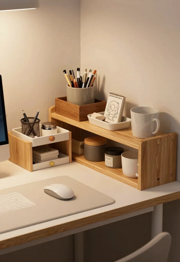 15 Chic Desk Setup Ideas That Feel Designer Inspired - 13. Functional Yet Lovely 1