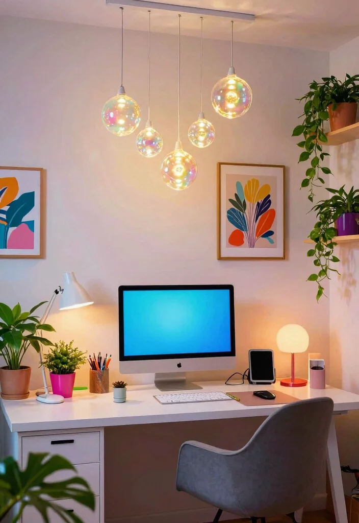 15 Large Glass Pendant Light Ideas That Make a Statement - 11. Hanging Bubble Lights 1