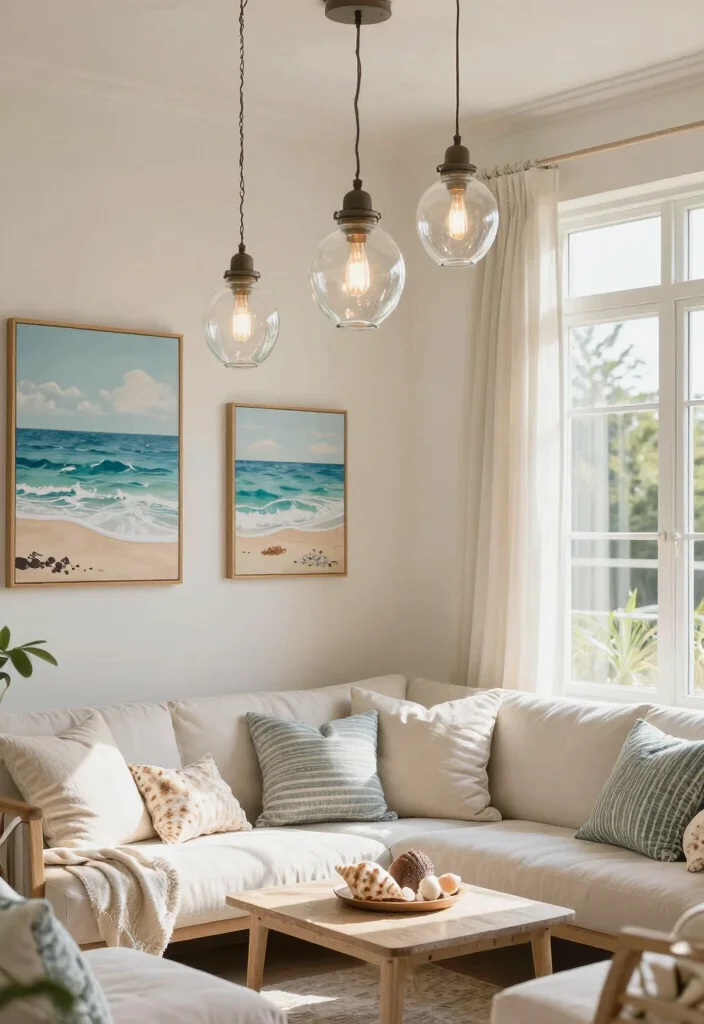 15 Large Glass Pendant Light Ideas That Make a Statement - 14. Nautical Glass Pendant Lights 1