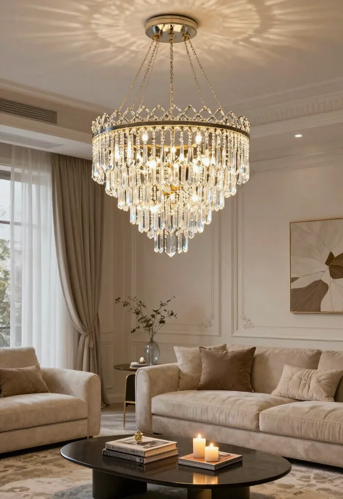 15 Large Glass Pendant Light Ideas That Make a Statement - 8. Beaded Glass Pendant Lights 1