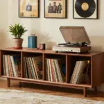 15 Record Player Bookshelf Ideas With Vintage Vibes