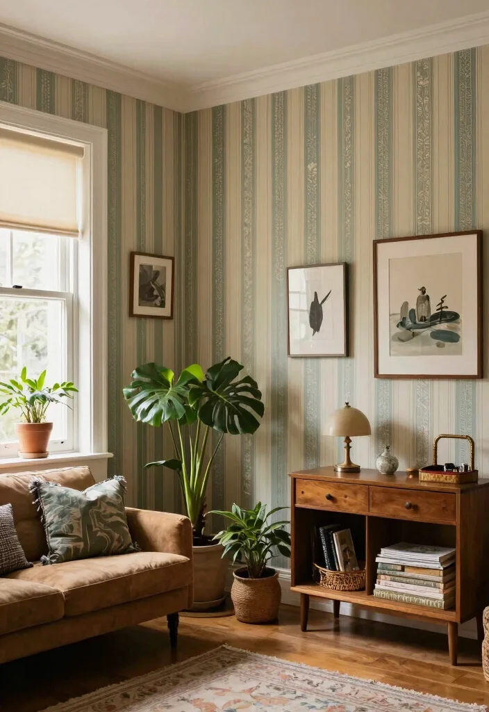 15 Stripped Wallpaper Wall Ideas With Bold Pattern - Conclusion 1
