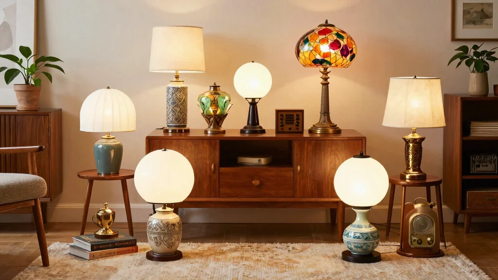 15 Vintage Table Lamp Ideas With Timeless Charm
