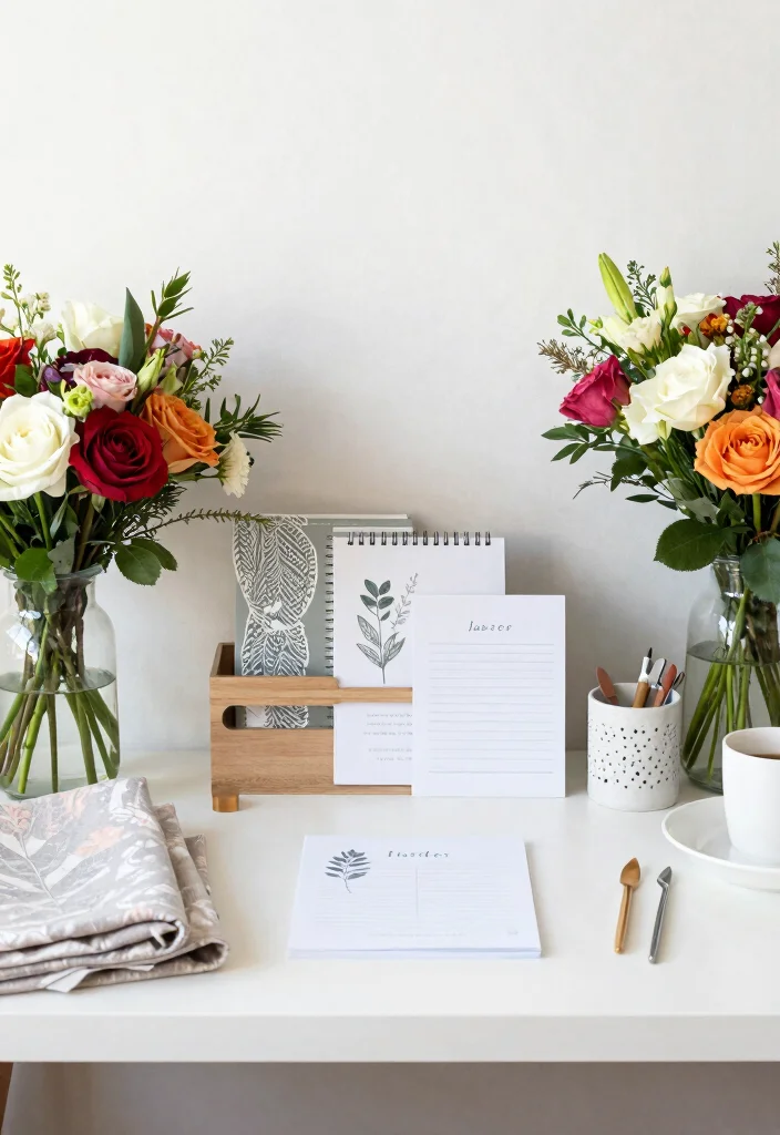 16 Coquette Desk Setup Ideas With Soft Feminine Vibes - 15. Seasonal Decor Changes 1