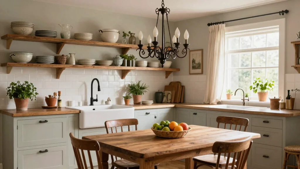 16 Farmhouse Chandelier Kitchen Ideas With Rustic Charm
