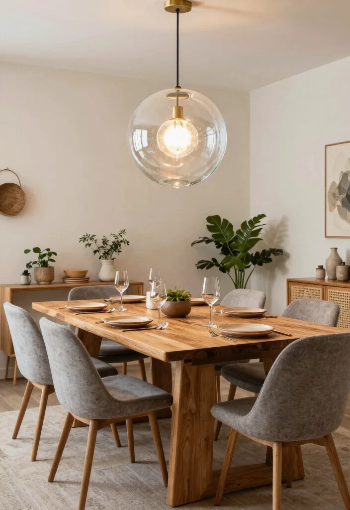 16 Glass Pendant Light Ideas That Instantly Elevate Your Space - 1. Oversized Globe Glass Pendant 1