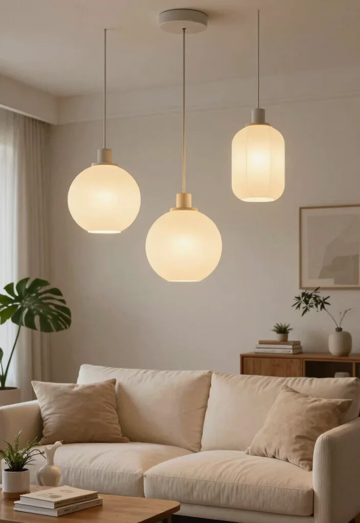 16 Glass Pendant Light Ideas That Instantly Elevate Your Space - 10. Frosted Glass Pendants 1
