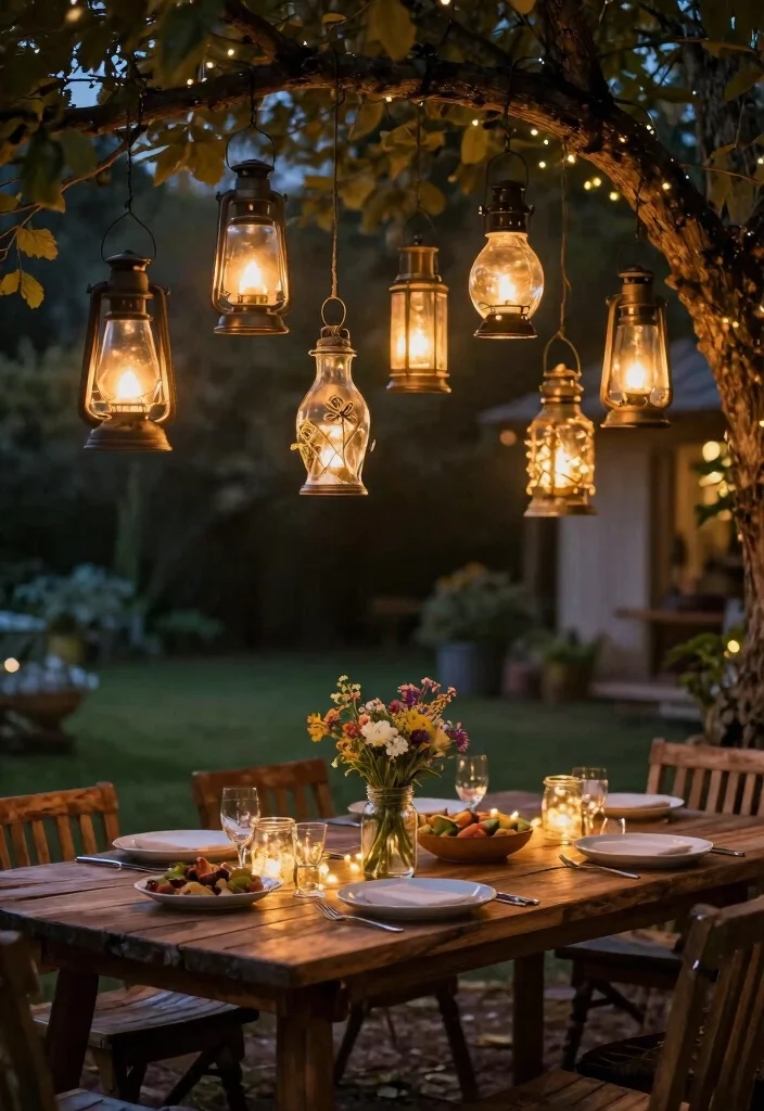 16 Glass Pendant Light Ideas That Instantly Elevate Your Space - 2. Vintage-Inspired Glass Lanterns 1