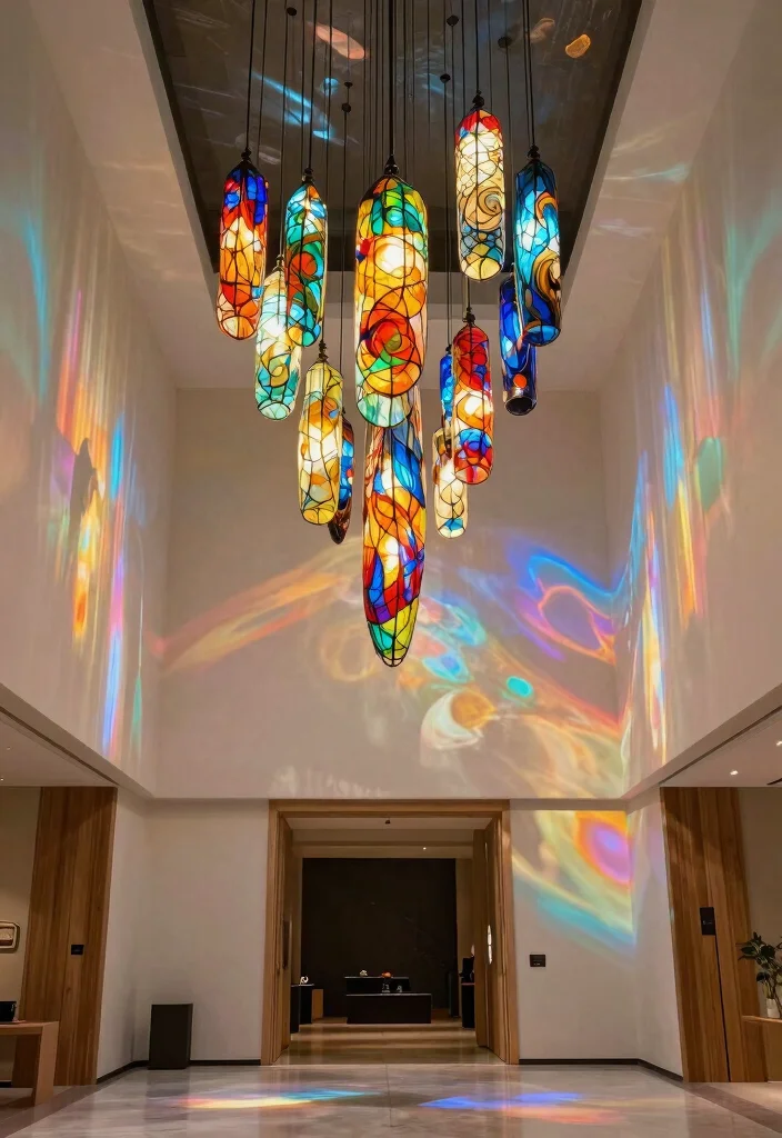 16 Glass Pendant Light Ideas That Instantly Elevate Your Space - 7. Art Glass Pendants 1