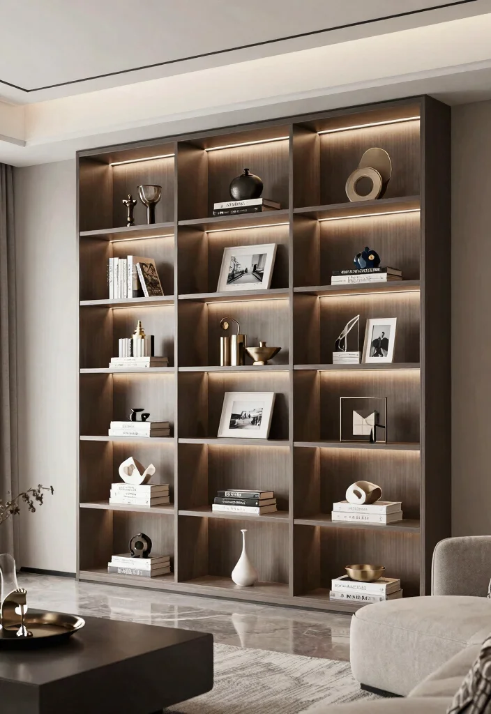 16 Living Room Bookshelf Ideas That Elevate Your Decor - 10. Bespoke Built-In Bookshelves 1