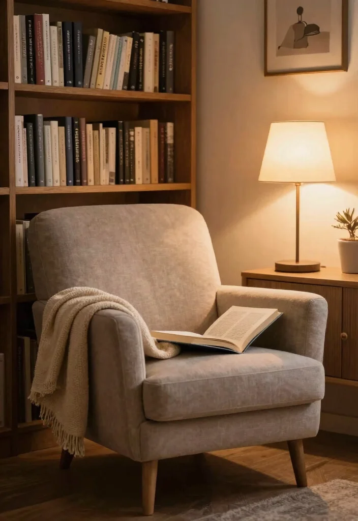16 Room Decor Bookshelf Ideas That Show Personality - 11. Cozy Read Corner 1