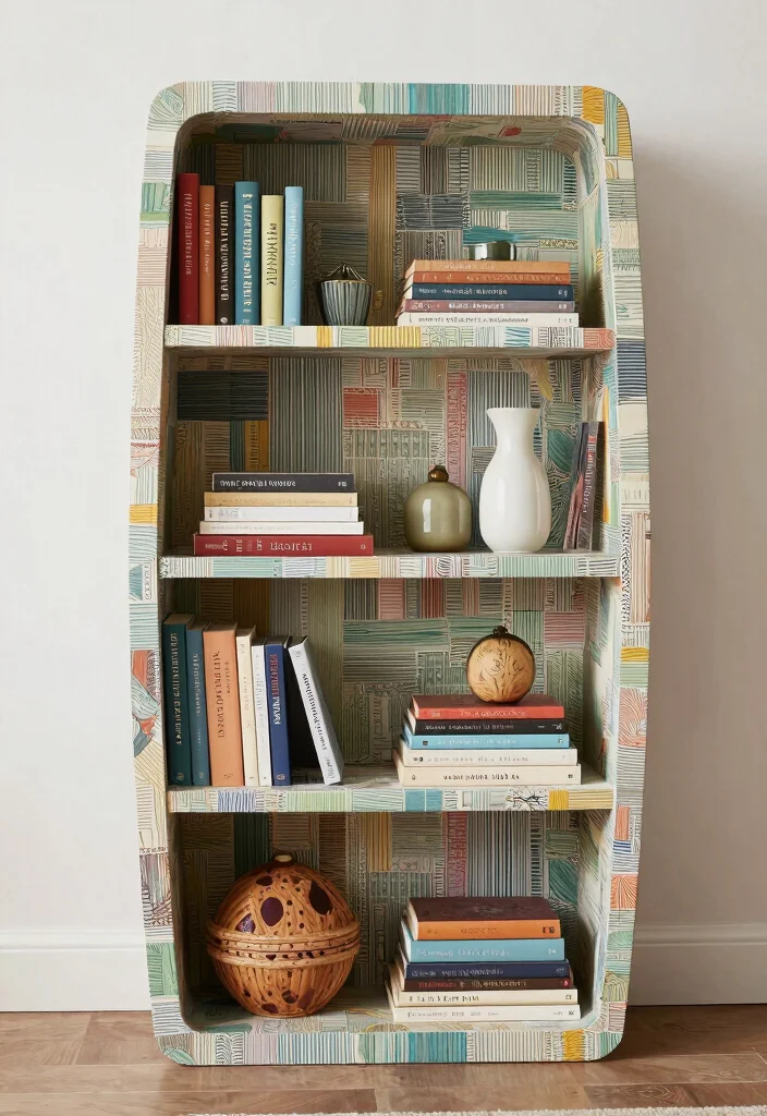 16 Room Decor Bookshelf Ideas That Show Personality - 15. DIY Shelf Redesigns 1