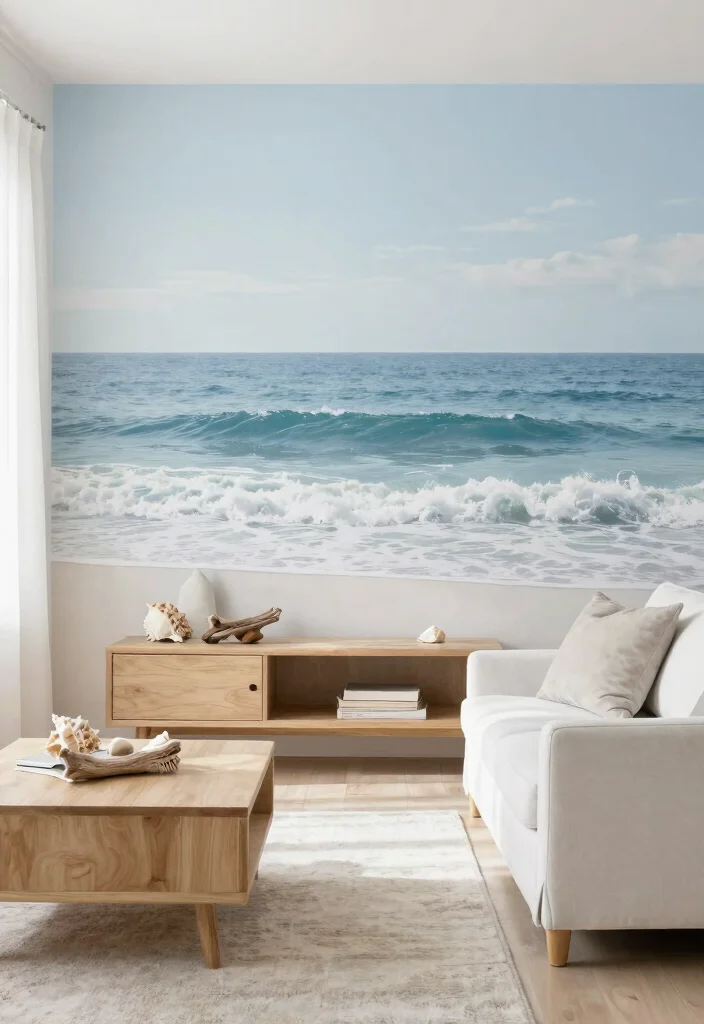 16 Wallpaper for Wall Ideas That Transform Any Room - 10. Ocean-Inspired Designs 1
