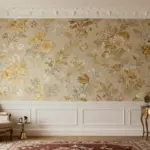 16 Wallpaper in Wall Moulding Ideas That Look Luxe