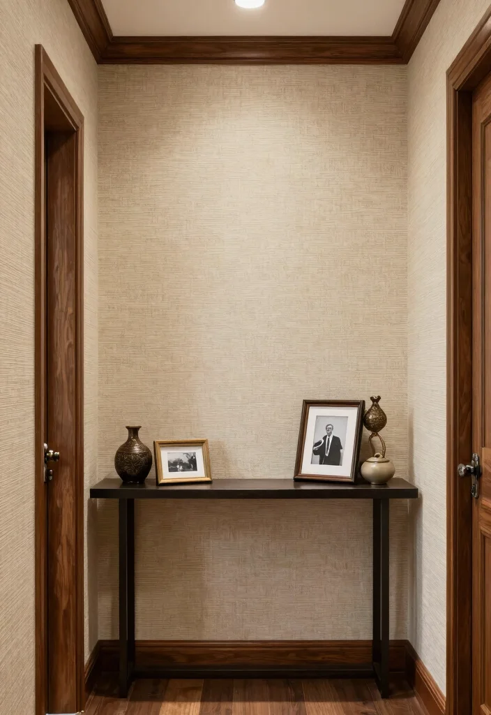 16 Wallpaper in Wall Moulding Ideas That Look Luxe - 4. Textured Surfaces 1