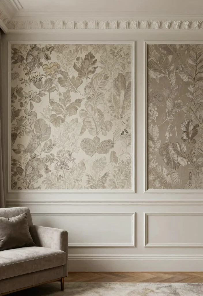 16 Wallpaper in Wall Moulding Ideas That Look Luxe - Conclusion 1