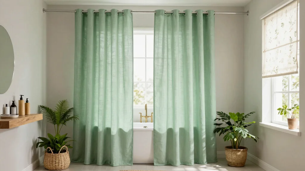 17 Bathroom Curtains Over Tub Ideas That Look Stylish
