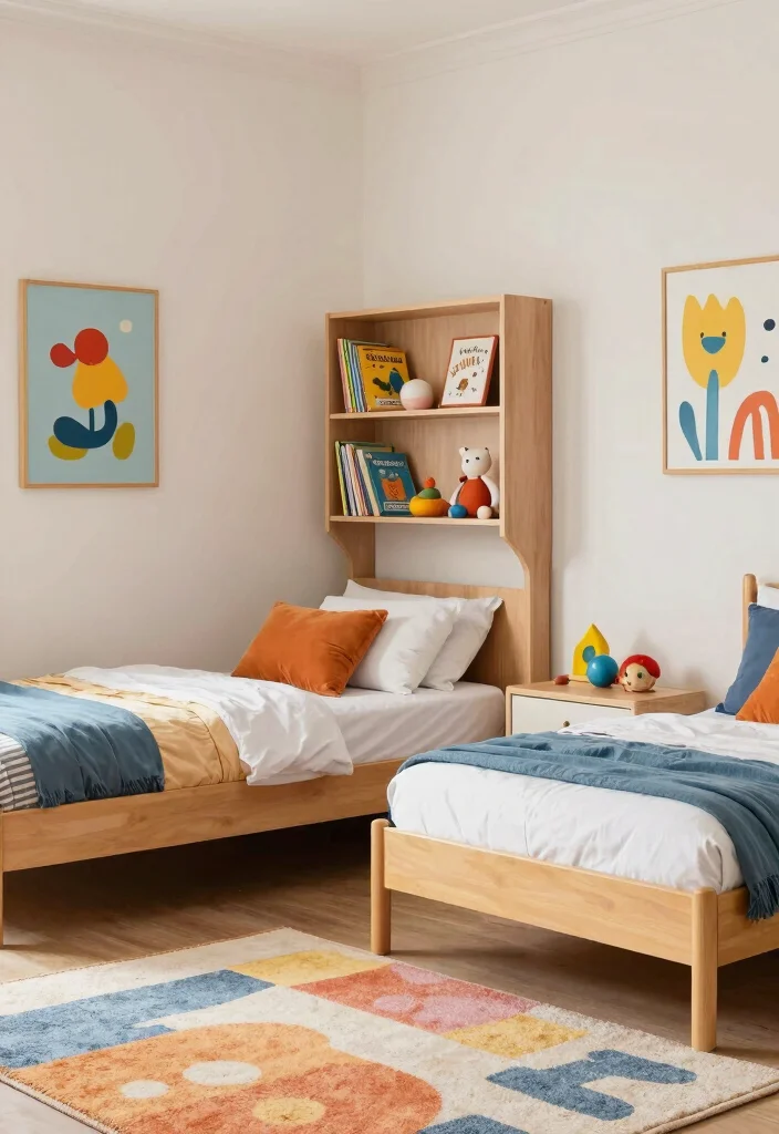 17 Bed With Bookshelf Ideas That Save Space Smartly - 10. L-Shaped Bed with Corner Shelving 1