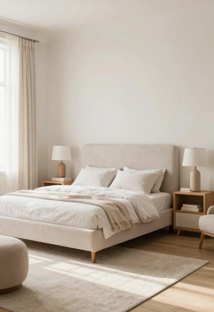 17 Bed With Bookshelf Ideas That Save Space Smartly - 8. Bed with Built-in Nightstands 1