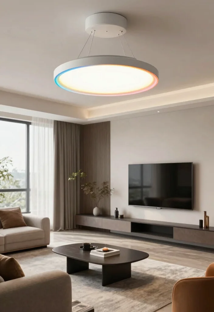 17 Pendant Ceiling Light Ideas That Feel Modern & Chic - 8. Smart Pendant Lighting 1