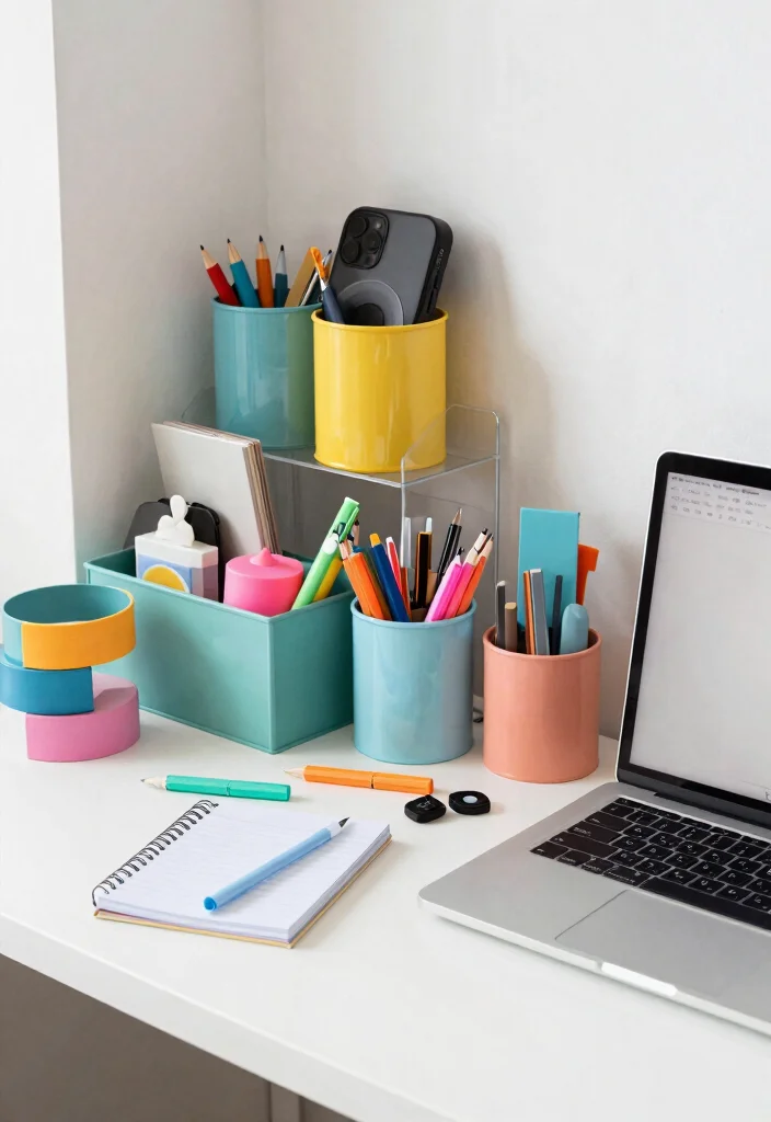 17 Programming Desk Setup Ideas That Boost Focus - 12. Organized Chaos 1