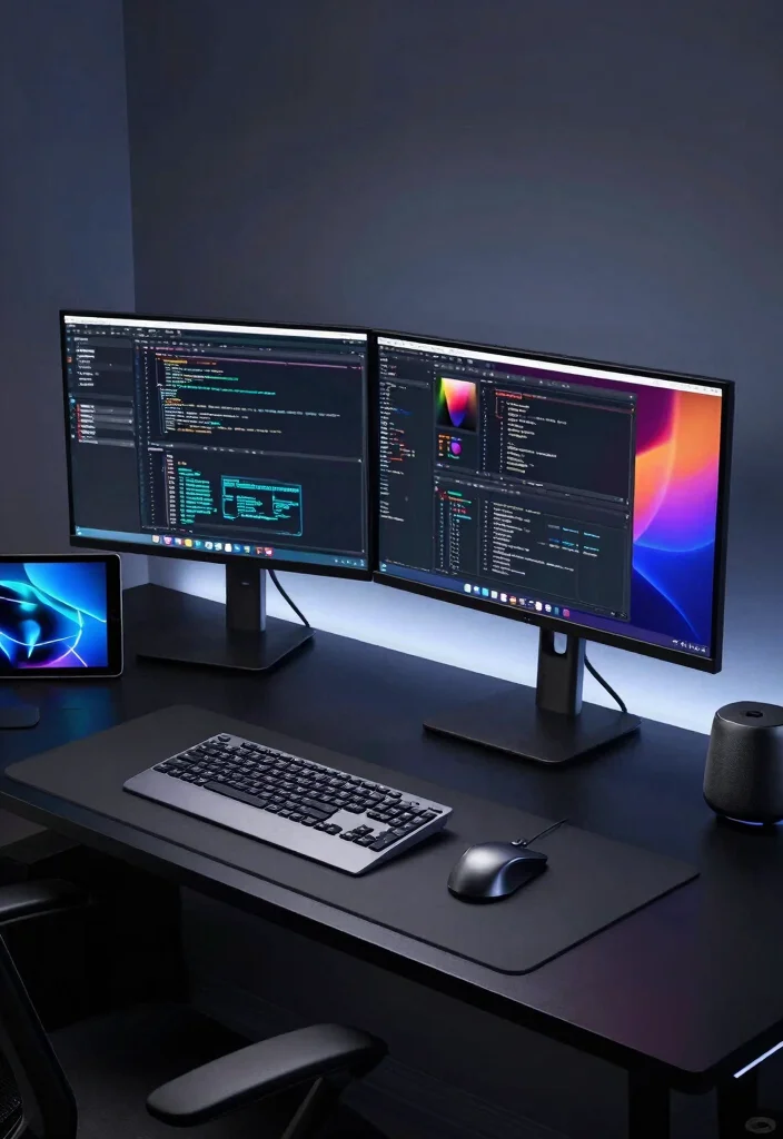 17 Programming Desk Setup Ideas That Boost Focus - 4. Tech Haven 1