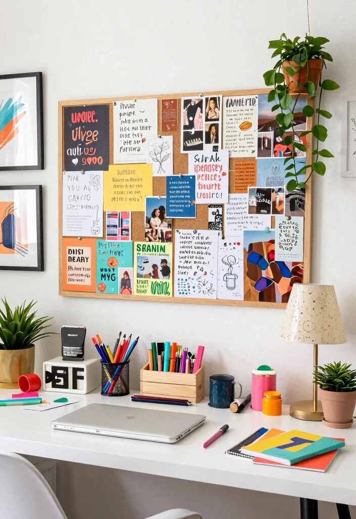 17 Programming Desk Setup Ideas That Boost Focus - 7. Artistic Expression 1