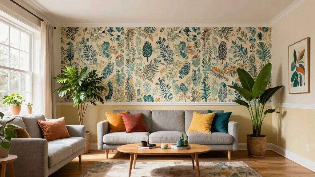 17 Wallpaper Top Half of Wall Ideas That Add Interest