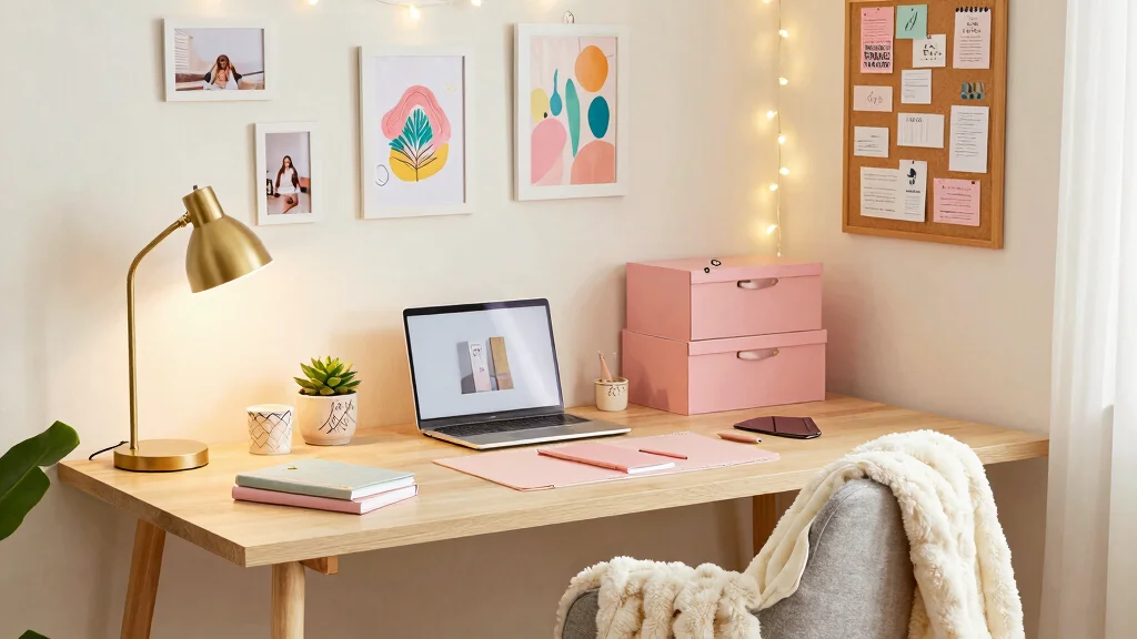 18 Girl Desk Setup Ideas That Look Cute & Organized