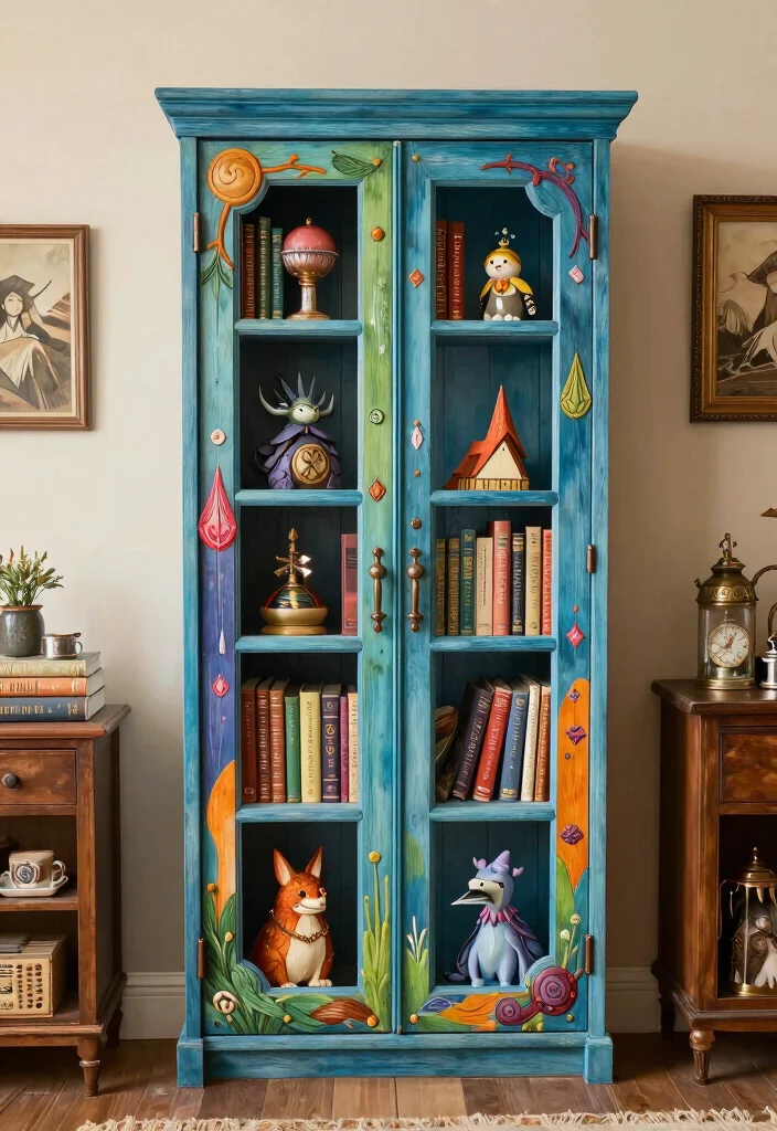 18 Hidden Bookshelf Door Ideas That Feel Magical - 15. Fantasy-Themed Bookshelf Door 1