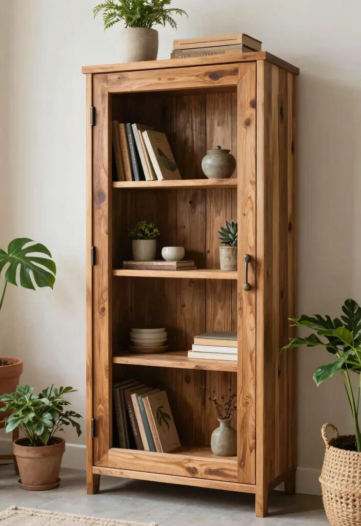 18 Hidden Bookshelf Door Ideas That Feel Magical - 18. Eco-Friendly Bookshelf Door 1