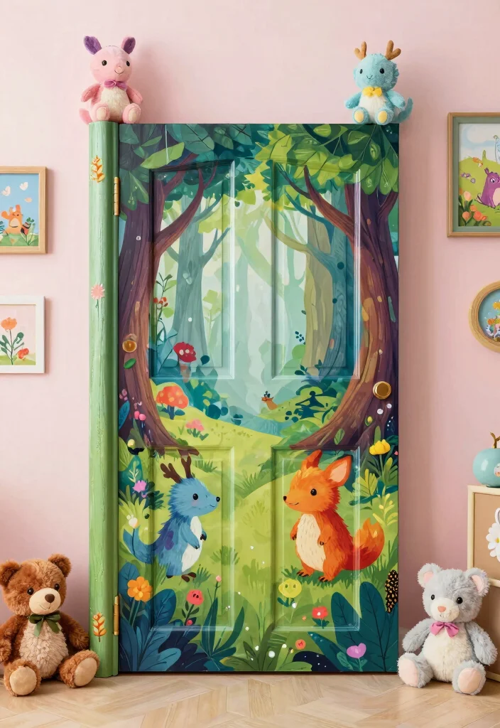 18 Hidden Bookshelf Door Ideas That Feel Magical - 4. Whimsical Fairy Tale Bookshelf 1