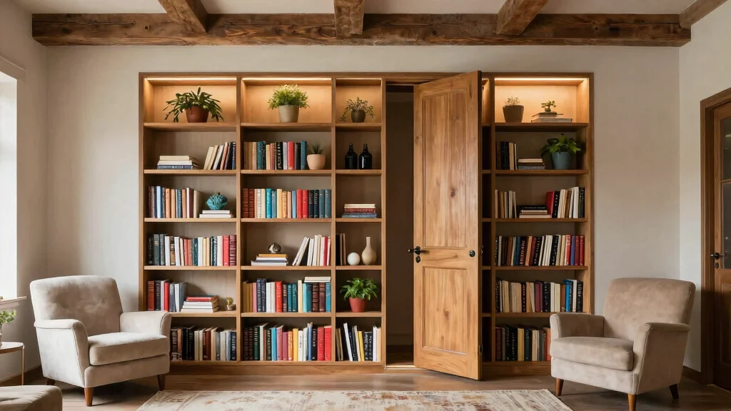 18 Hidden Bookshelf Door Ideas That Feel Magical
