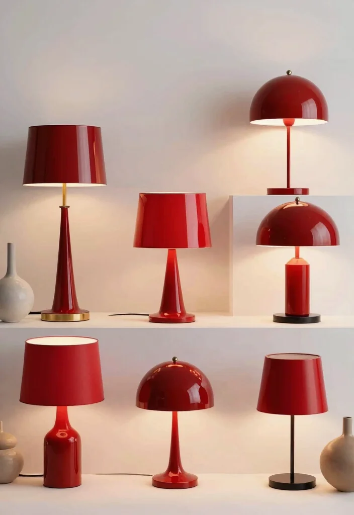 18 Red Table Lamp Ideas That Pop Boldly - Conclusion 1